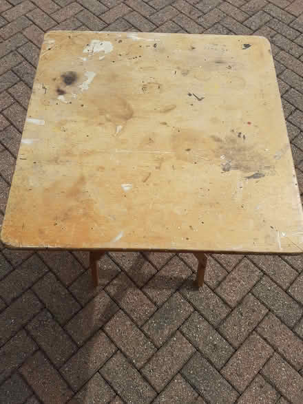 Photo of free Old fold up table (Croham CR2) #3