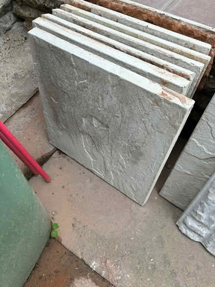 Photo of free Fourteen, 45cm x 45cm Riven Slabs (Wordsley DY8) #1