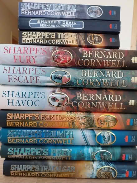 Photo of free Bernard Cornwell Sharpe Series (Oxhey Hall WD19) #1