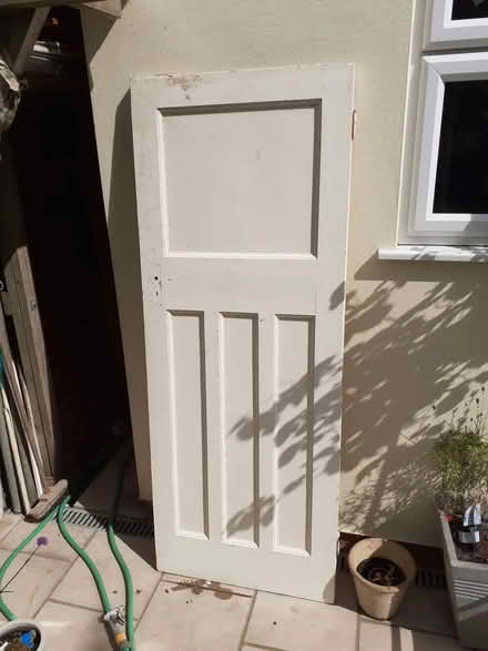 Photo of free 2 traditional wooden panel doors (The Camp AL1) #1