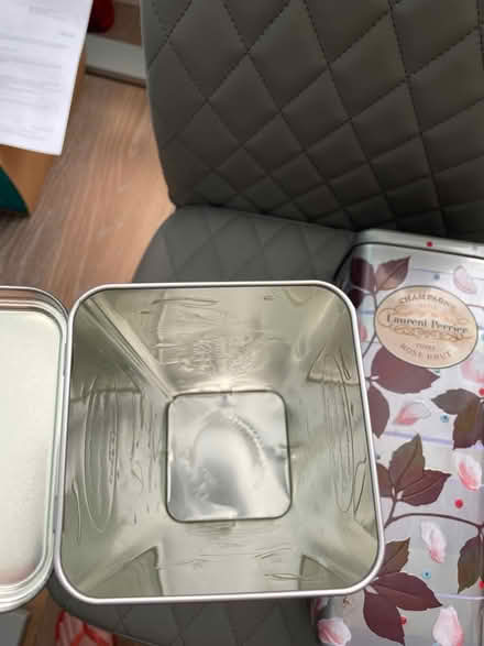 Photo of free Laurent Perrier bottle tins (London, SE1) #2