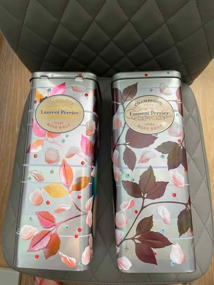 Photo of free Laurent Perrier bottle tins (London, SE1) #1