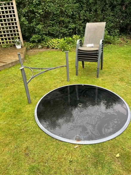 Photo of free Large Garden Table and Chairs (Merrow GU1) #2