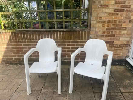 Photo of free Sturdy garden chairs (Blacklands TN34) #1
