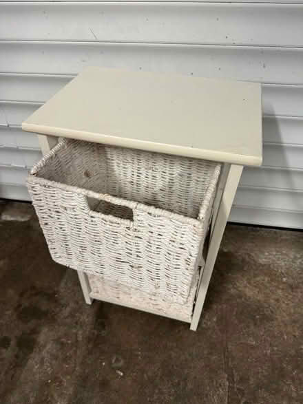 Photo of free White double drawer unit (Gayton CH60) #2