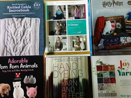 Photo of free 6 knitting/yarn craft books (Handsworth S9) #1