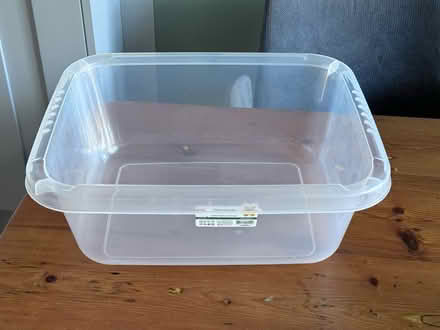 Photo of free Brand new. Clear washing up bowl 9L (KT3 New Malden) #1