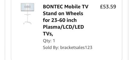 Photo of free Tv computer stand (York way Camden) #2