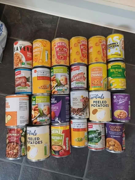 Photo of free Various tin foods (Boggart hill LS14) #1