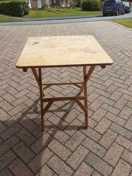 Photo of free Old fold up table (Croham CR2) #1