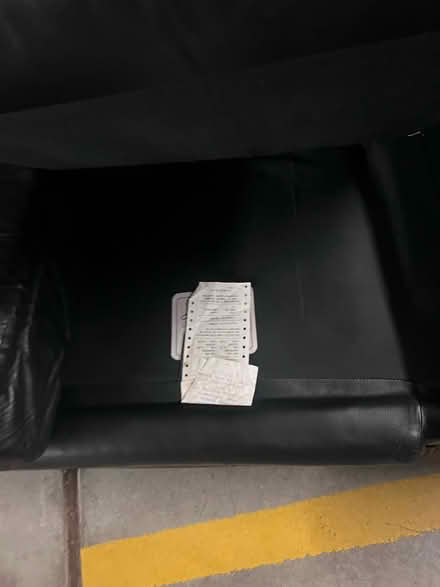 Photo of free Leather Sofa (Queen Anne) #3