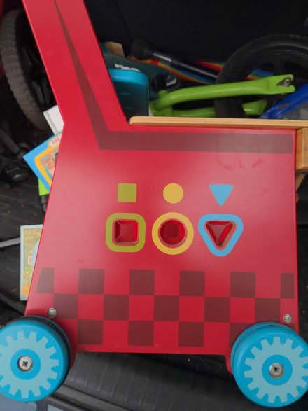 Photo of free ELC Toddler walker and tool station (Honor oak) #4