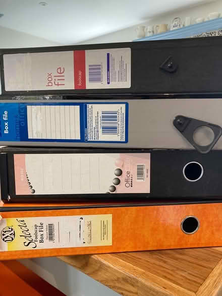 Photo of free 4 box files (GL6 Minchinhampton) #1