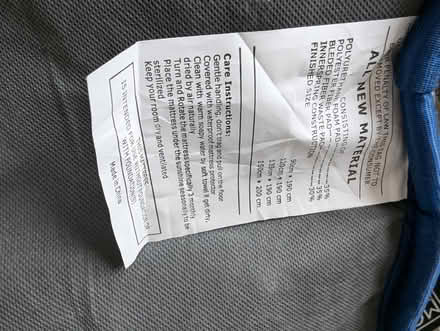 Photo of free Grey king size mattress (Chessington KT9) #3