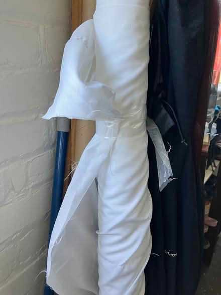 Photo of free Bolt of white fabric (Jack London Square) #1