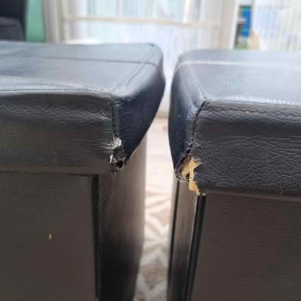 Photo of free Black fold up storage box stools (Hednesford, WS12) #4