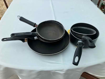 Photo of free Non stick pans (Brighouse HD6) #1