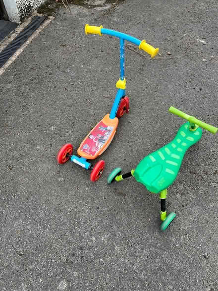 Photo of free Children’s ‘bug’ and scooter (Levens) #2