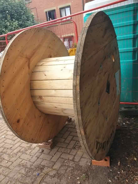 Photo of free Big wooden cable bobbin (Leeds LS2) #1