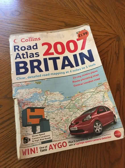 Photo of free 2007 Collins Road Atlas of Britain (Torquay) #1