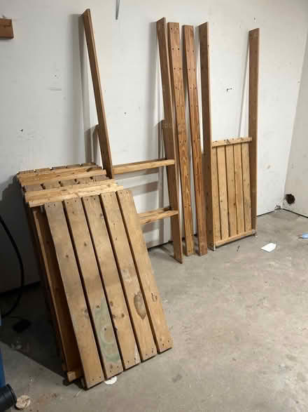 Photo of free Wooden Storage Shelves (Greentree) #4