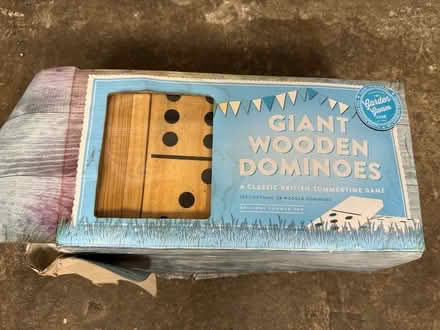 Photo of free Giant wooden garden dominoes (Gayton CH60) #1