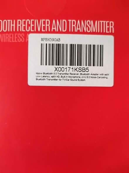 Photo of free Bluetooth receiver / transmitter (Bramhall SK7) #2