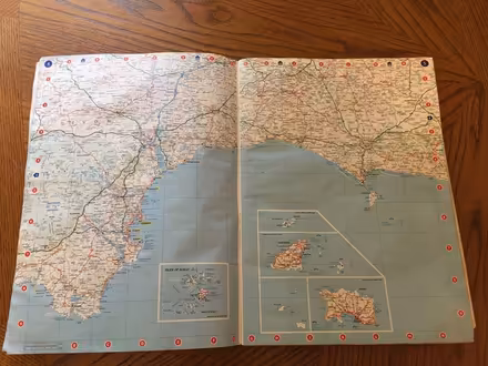 Photo of free 2007 Collins Road Atlas of Britain (Torquay) #3
