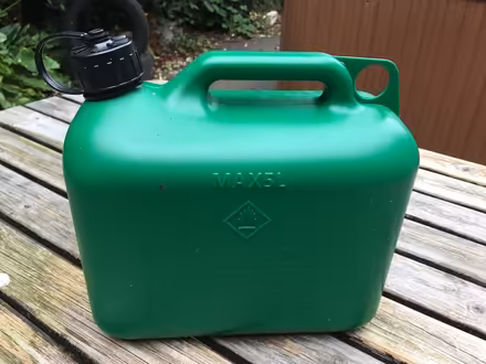 Photo of free 5Ltrs Unleaded Fuel Can (Torquay) #2