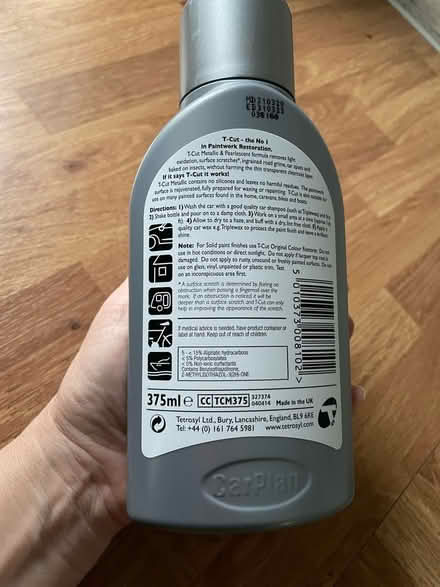 Photo of free T-Cut metallic colour restorer (Sheringham NR26) #2