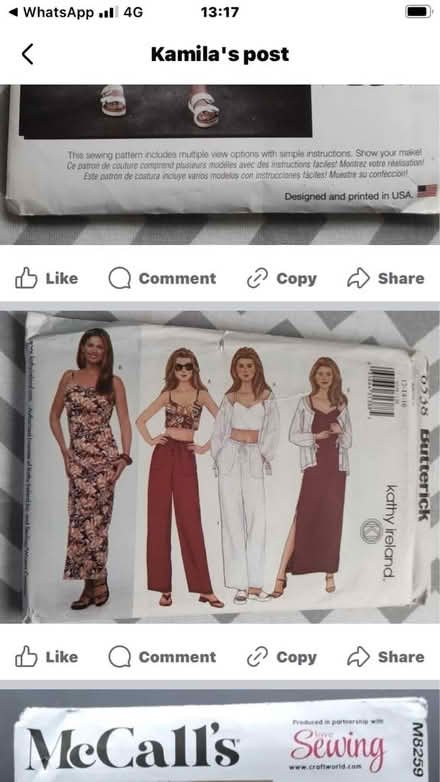Photo of Any clothes patterns (West Bridgford, NG2) #1