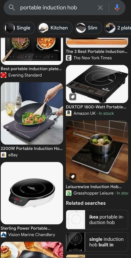 Photo of Portable induction hob (Divinity Road OX4) #1