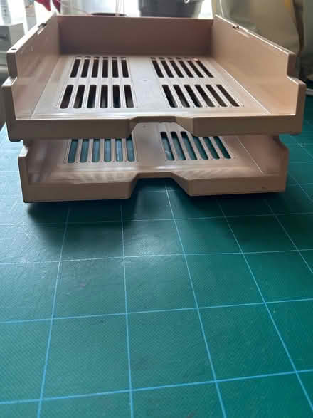 Photo of free 2 filing trays (SE10 near Deptford Bridge DLR) #2