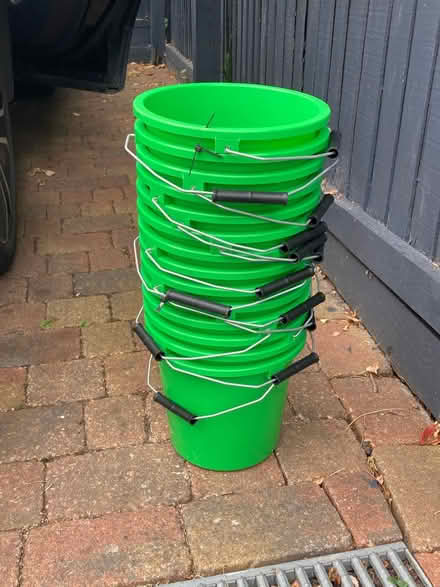 Photo of free Green plastic buckets (Cheltenham) #1