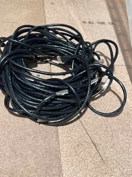 Photo of free Cat 5 network cable (High fields Tetbury) #1