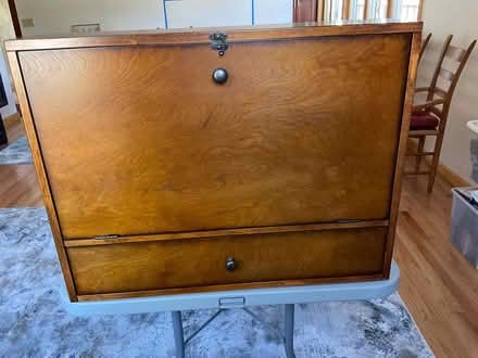 Photo of free Wall mount secretary desk (Hollenbeck and Remington) #4