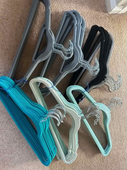 Photo of free Velvet style Hangars Qty.60 (Kings Langley WD4) #1