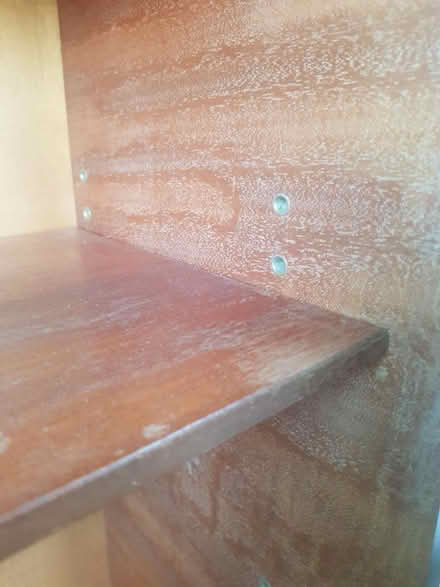 Photo of free Wooden bookshelf with glass doors (Northfields, Ealing W5) #3