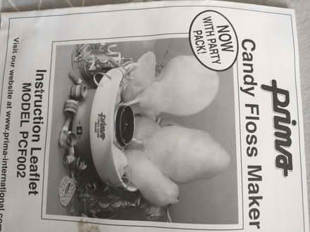 Photo of free Candy floss maker (Winkfield Row RG42) #3