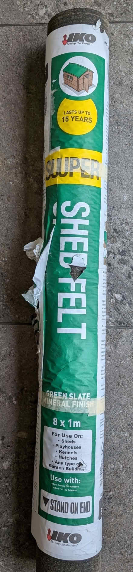 Photo of free Shed Felt - Green Slate Mineral Finish (Wokingham RG40) #1