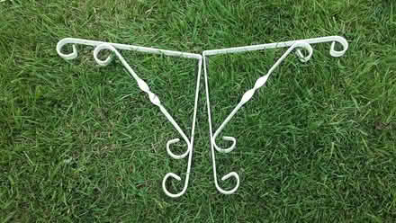 Photo of free Two hanging basket wall brackets. (Steeple Barton OX7) #2