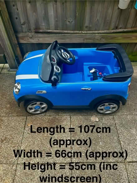 Photo of free FOR REPAIR - Mini Cooper toy car (HA8 / Edgware) #4