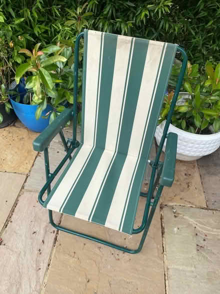 Photo of free 2 Folding Canvas Chairs (ME9 ( Sittingbournr)) #1