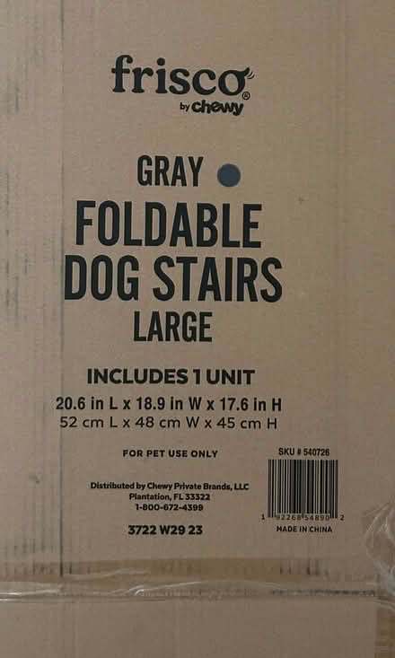Photo of free Foldable dog stairs (Los Altos - Loyola corners) #1