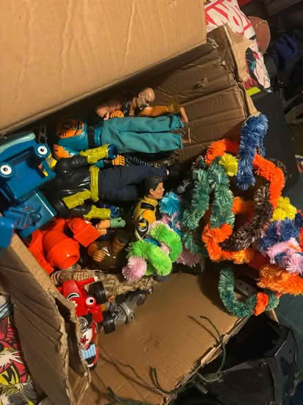 Photo of free Box of action men and couple of Bob the Builder toys (Coley Ave Area RG1) #2