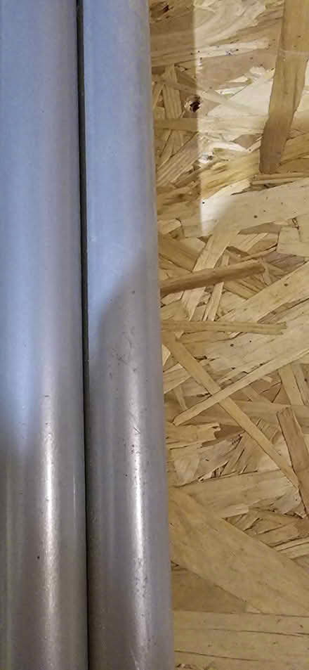 Photo of free 4x grey metal table legs 80cm (Hook, RG27) #3