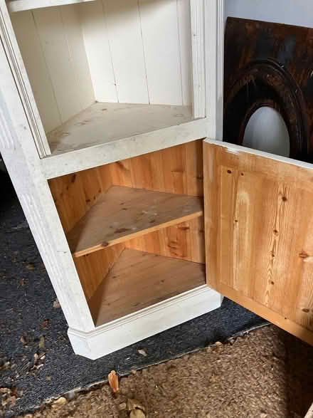 Photo of free Pine corner cupboard (Newton Abbot TQ12) #2