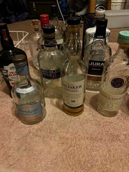 Photo of Empty spirts bottles preferably with cartons (Marford LL12) #2