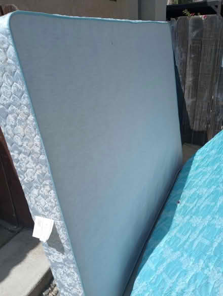 Photo of free Queen mattress and box springs (Orangecrest in Riverside) #3