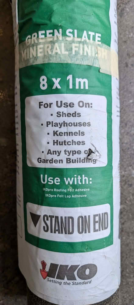 Photo of free Shed Felt - Green Slate Mineral Finish (Wokingham RG40) #2